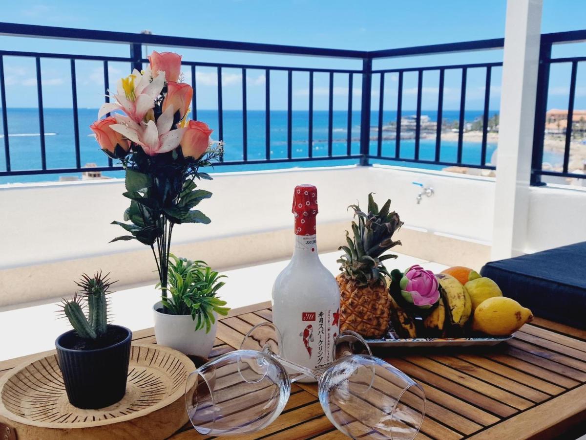 Rooftop Las Vistas, 2 Bedrooms First Line Los Cristianos  Luaran gambar